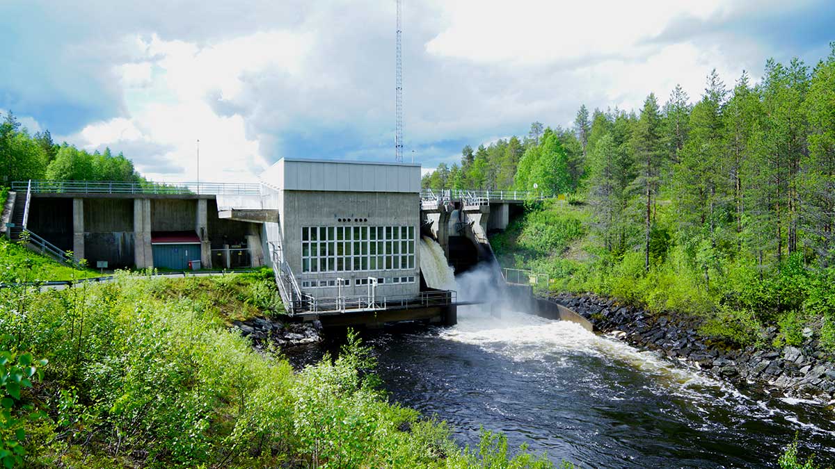 Myllykosken voimalaitos.